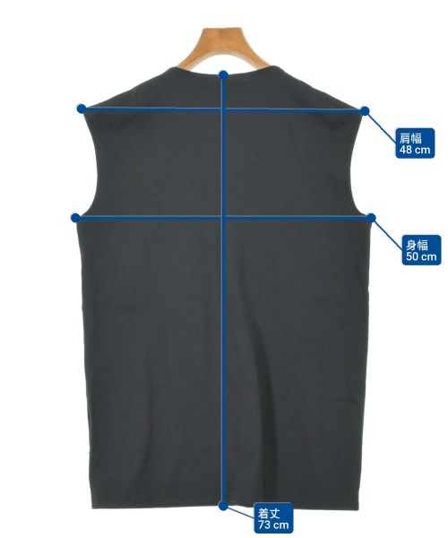 JUNYA WATANABE（ジュンヤワタナベ）タンクトップ 黒 サイズ:M レディース/2200619580070