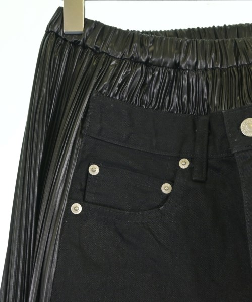 JUNYA WATANABE（ジュンヤワタナベ）デニムパンツ 黒 サイズ:XS レディース/2200612555013