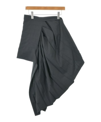 美品　大戦モデル セットアップ　バンダナ付き　先染めブラック JUNYA WATANABE（ジュンヤワタナベ）ひざ丈スカート 黒 サイズ:M