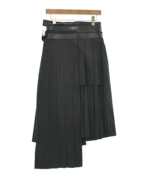 JUNYA WATANABE（ジュンヤワタナベ）ロング・マキシ丈スカート 黒 サイズ:S レディース/2200619298029