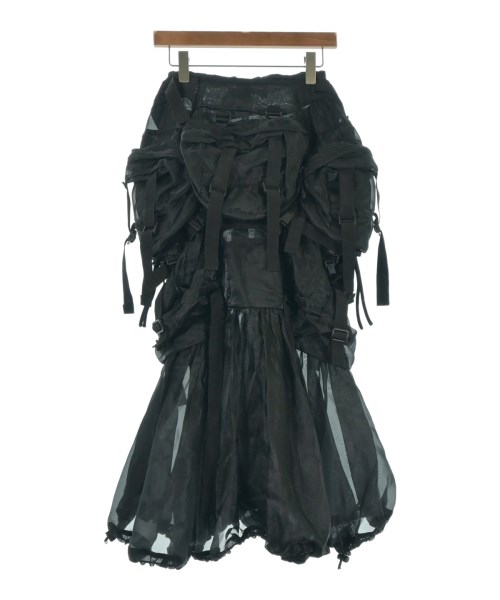 JUNYA WATANABE（ジュンヤワタナベ）ロング・マキシ丈スカート 黒 サイズ:XS レディース/2200599995147