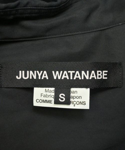JUNYA WATANABE（ジュンヤワタナベ）シャツワンピース 黒 サイズ:S レディース/2200600379072