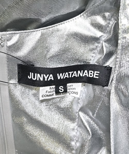 JUNYA WATANABE（ジュンヤワタナベ）ワンピース シルバー サイズ:S レディース/2200600689065