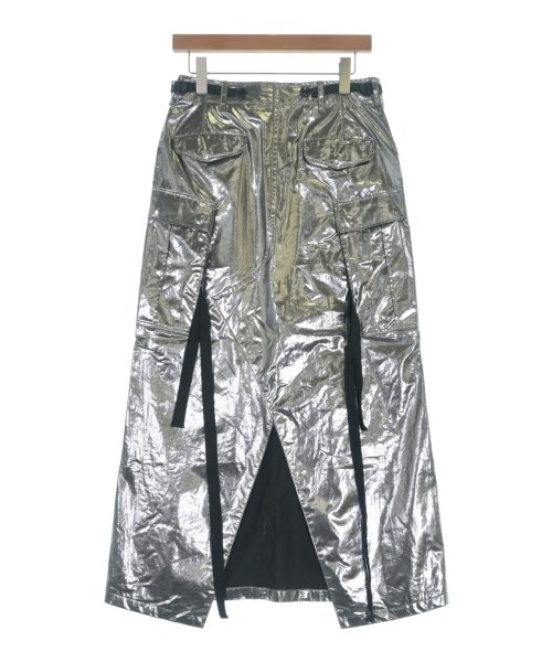 JUNYA WATANABE（ジュンヤワタナベ）ロング・マキシ丈スカート シルバー サイズ:S レディース/2200600894117