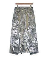 JUNYA WATANABE（ジュンヤワタナベ）ロング・マキシ丈スカート シルバー サイズ:S レディース/2200600894117