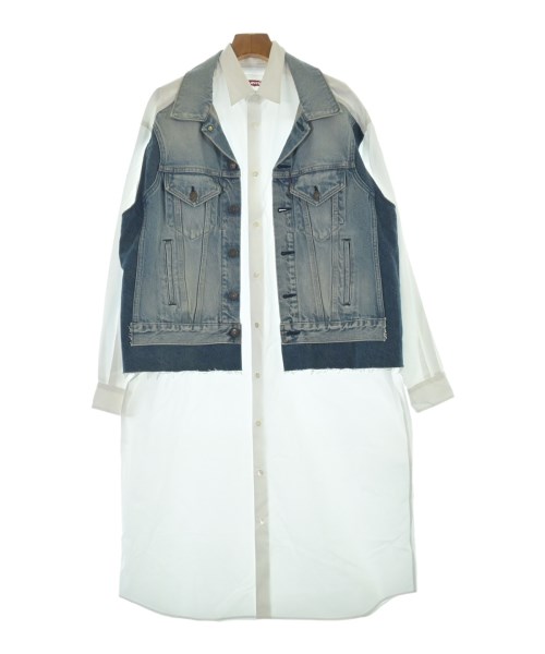 JUNYA WATANABE(ジュンヤワタナベ)シャツワンピース 白 サイズ:XS/2200600910015