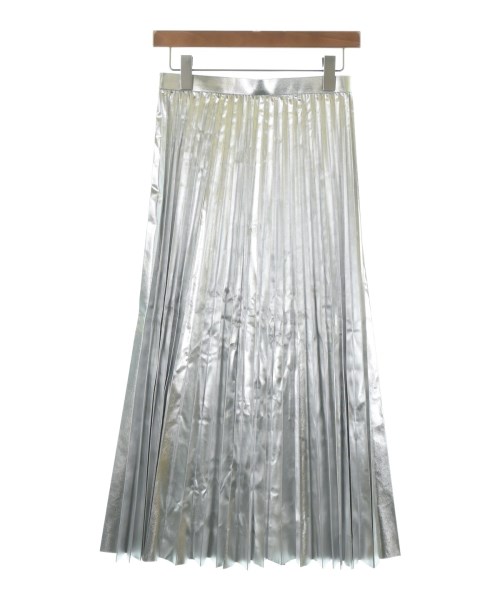 JUNYA WATANABE（ジュンヤワタナベ）ロング・マキシ丈スカート シルバー サイズ:S レディース/2200600951100