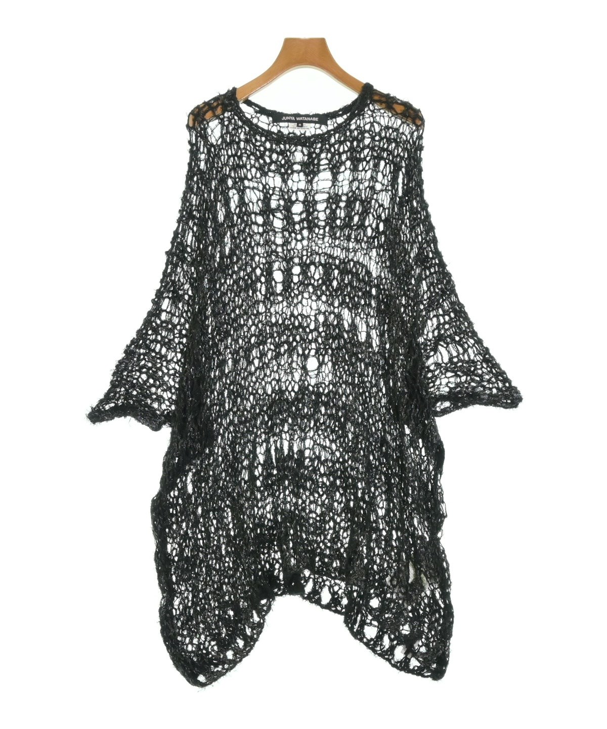 02SS JUNYA WATANABE Spyder Mesh Knit ニット Junya Watanabe MAN オープンニット セーター | ブラック | FARFETCH JP