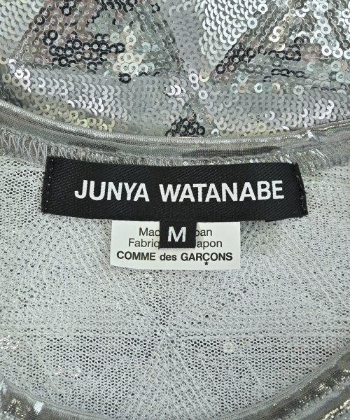 JUNYA WATANABE（ジュンヤワタナベ）Tシャツ・カットソー シルバー サイズ:M レディース/2200599637047
