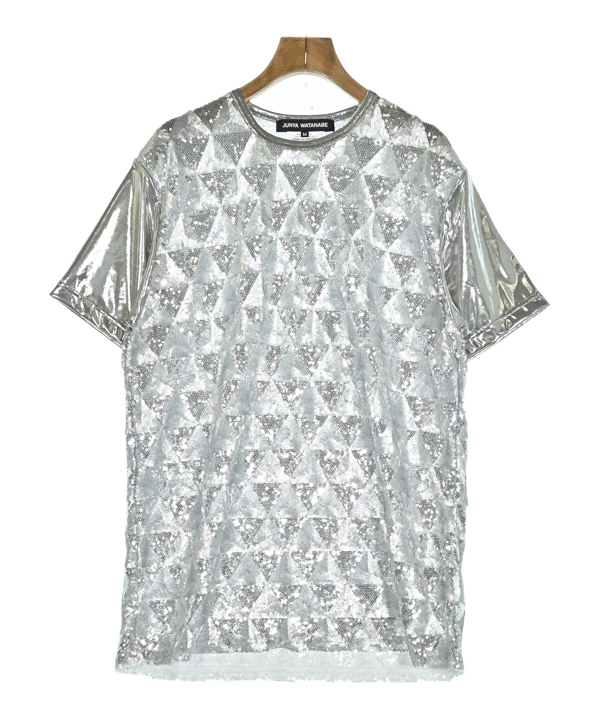 美品　ジュンヤワタナベ　ゼブラ　トップス JUNYA WATANABE（ジュンヤワタナベ）Tシャツ・カットソー シルバー