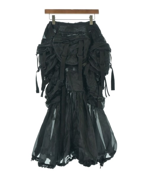 JUNYA WATANABE（ジュンヤワタナベ）ロング・マキシ丈スカート 黒 サイズ:XS レディース/2200603316043