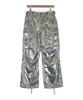 ジュンヤワタナベカーゴワイドパンツ JUNYA WATANABE（ジュンヤワタナベ）カーゴパンツ シルバー サイズ:S