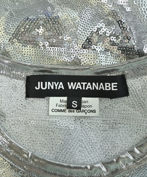 JUNYA WATANABE（ジュンヤワタナベ）Tシャツ・カットソー シルバー サイズ:S レディース/2200603261282