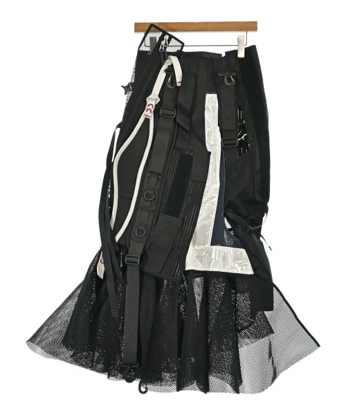 JUNYA WATANABE（ジュンヤワタナベ）ロング・マキシ丈スカート 黒 サイズ:M レディース/2200603759062