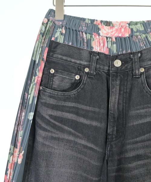 JUNYA WATANABE（ジュンヤワタナベ）デニムパンツ 黒 サイズ:M レディース/2200605307186