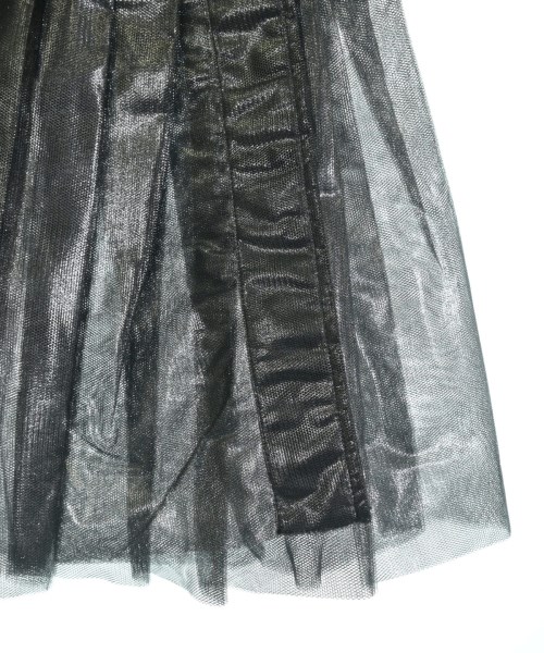 JUNYA WATANABE（ジュンヤワタナベ）ひざ丈スカート 黒 サイズ:XS レディース/2200607623024
