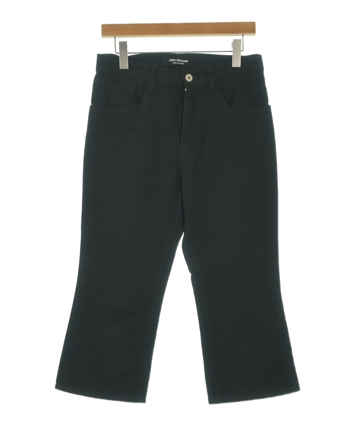 JUNYA WATANABE（ジュンヤワタナベ）クロップドパンツ 黒 サイズ:S