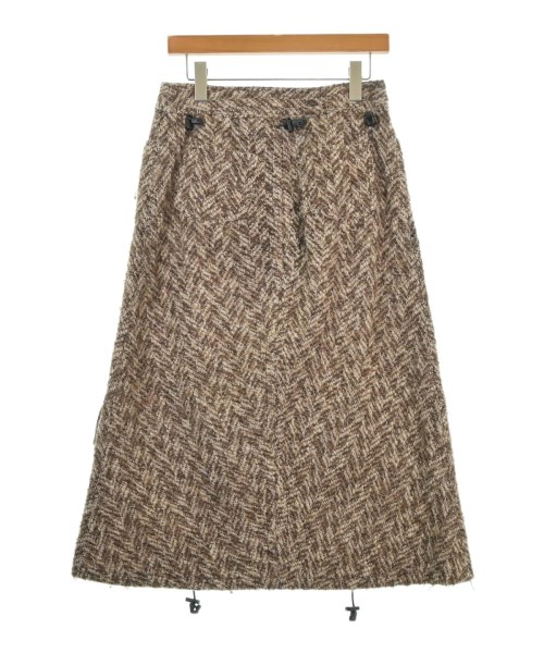 JUNYA WATANABE（ジュンヤワタナベ）ロング・マキシ丈スカート 茶 サイズ:M レディース/2200669070033