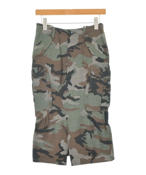 JUNYA WATANABE(ジュンヤワタナベ)ロング・マキシ丈スカート カーキ サイズ:S/2200669070040