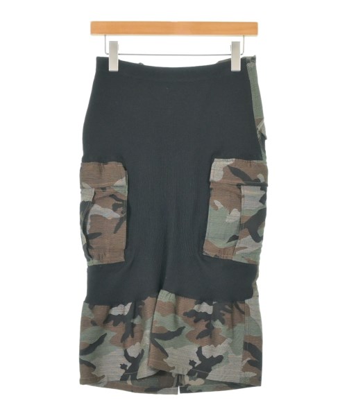 JUNYA WATANABE（ジュンヤワタナベ）ロング・マキシ丈スカート カーキ サイズ:S レディース/2200669070040