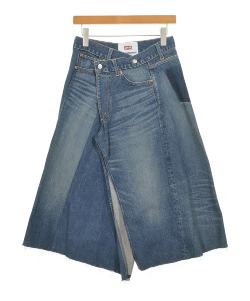 JUNYA WATANABE(ジュンヤワタナベ)ロング・マキシ丈スカート 青 サイズ:XS/2200672293092