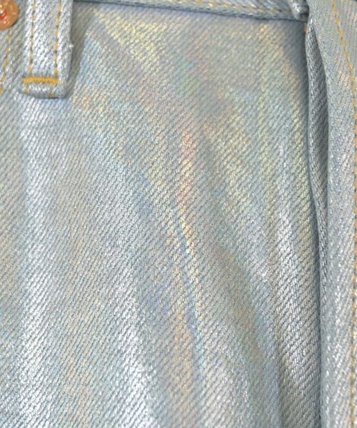 JUNYA WATANABE（ジュンヤワタナベ）デニムパンツ シルバー サイズ:XS レディース/2200673007063