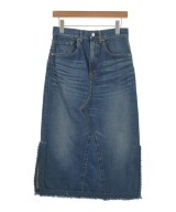 JUNYA WATANABE（ジュンヤワタナベ）ひざ丈スカート 紺 サイズ:XS レディース/2200670286294