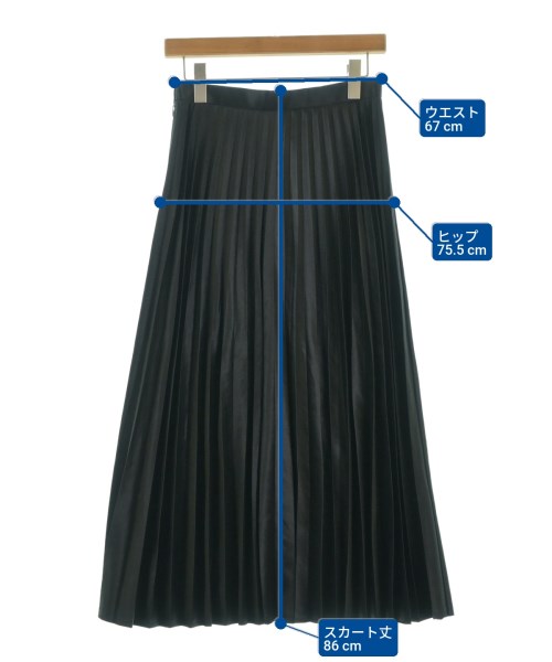 JUNYA WATANABE（ジュンヤワタナベ）ロング・マキシ丈スカート 黒 サイズ:S レディース/2200671958084