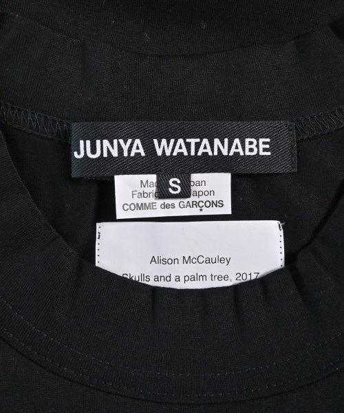 JUNYA WATANABE（ジュンヤワタナベ）Tシャツ・カットソー 黒 サイズ:S レディース/2200669773095