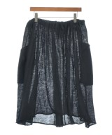 JUNYA WATANABE（ジュンヤワタナベ）ひざ丈スカート 黒 サイズ:-(M位) レディース/2200674153042