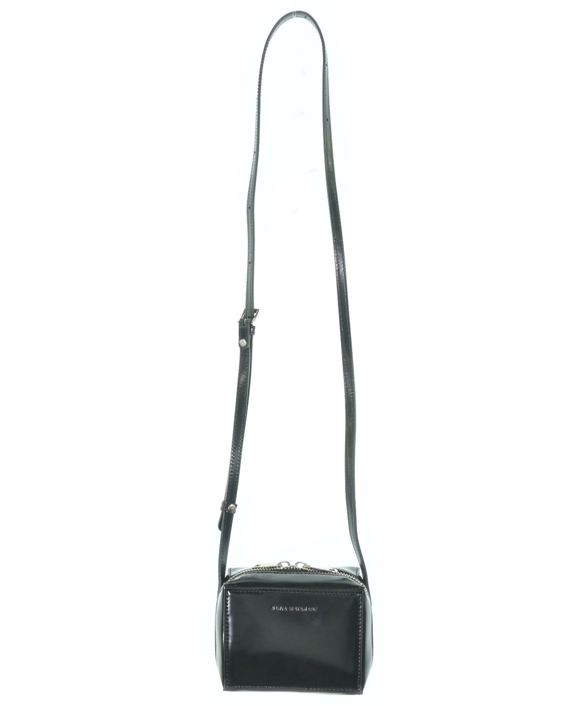 【美品】  JUNYA WATANABE / ジュンヤワタナベ | 2024SS | レザー 格子柄 メタルボタン 2Way スクエア ショルダー トートバッグ | ブラック | レディース ▷JUNYAWATANABE NEW IN! ▷3F MODE 「ジュンヤ ワタナベ」から、新作