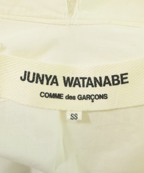JUNYA WATANABE（ジュンヤワタナベ）カジュアルシャツ 白 サイズ:SS レディース/2200675792011
