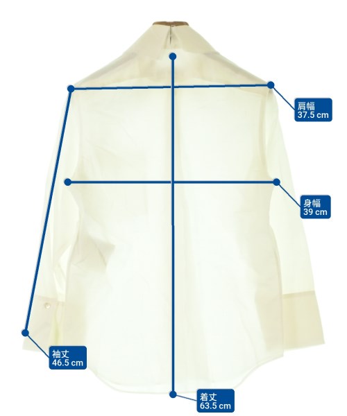 JUNYA WATANABE（ジュンヤワタナベ）カジュアルシャツ 白 サイズ:SS レディース/2200675792011