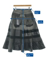 JUNYA WATANABE（ジュンヤワタナベ）ロング・マキシ丈スカート 黒 サイズ:S レディース/2200671269081