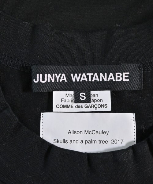 JUNYA WATANABE（ジュンヤワタナベ）Tシャツ・カットソー 黒 サイズ:S レディース/2200676979084