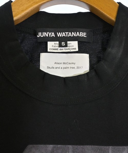JUNYA WATANABE（ジュンヤワタナベ）Tシャツ・カットソー 黒 サイズ:S レディース/2200676979084