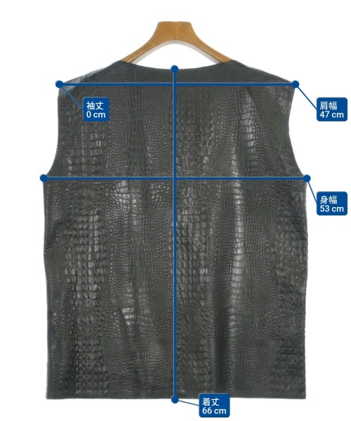 JUNYA WATANABE（ジュンヤワタナベ）ベスト 黒 サイズ:XS レディース/2200677010038