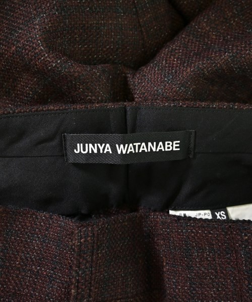 JUNYA WATANABE（ジュンヤワタナベ）スラックス 赤 サイズ:XS レディース/2200677291048
