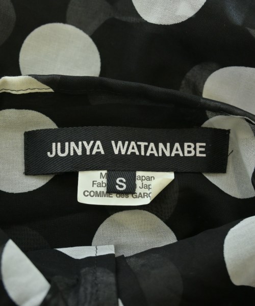 JUNYA WATANABE（ジュンヤワタナベ）ブラウス 黒 サイズ:S レディース/2200677396033