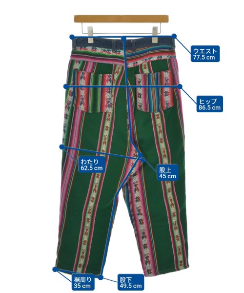 JUNYA WATANABE（ジュンヤワタナベ）デニムパンツ 青 サイズ:S レディース/2200677396101