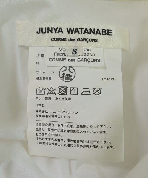 JUNYA WATANABE（ジュンヤワタナベ）カジュアルシャツ 白 サイズ:S レディース/2200677710051
