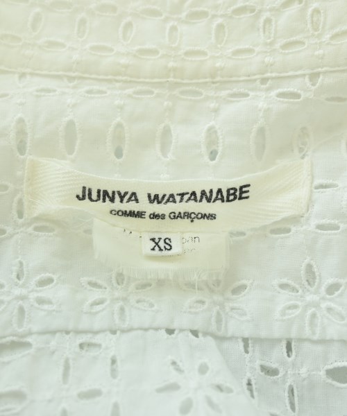 JUNYA WATANABE（ジュンヤワタナベ）カジュアルシャツ 白 サイズ:XS レディース/2200677914015