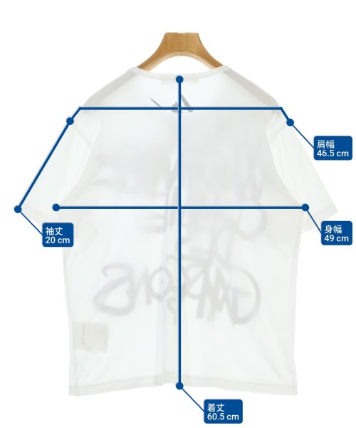 JUNYA WATANABE（ジュンヤワタナベ）Tシャツ・カットソー 白 サイズ:S レディース/2200677914046