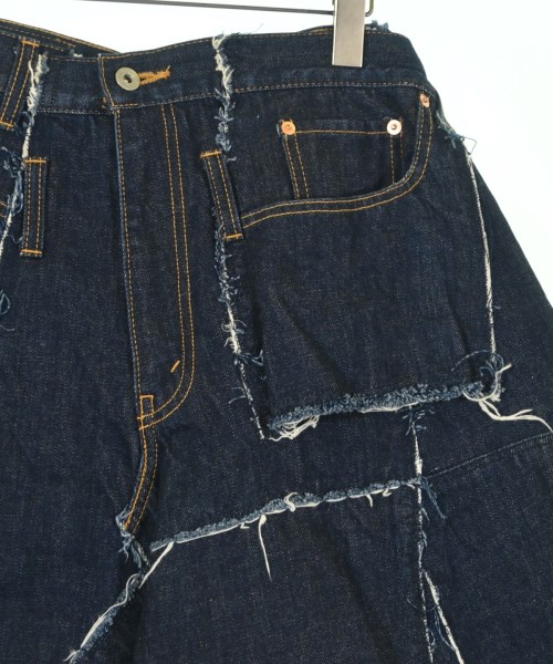 JUNYA WATANABE（ジュンヤワタナベ）ひざ丈スカート 紺 サイズ:SS(XS位) レディース/2200678428023