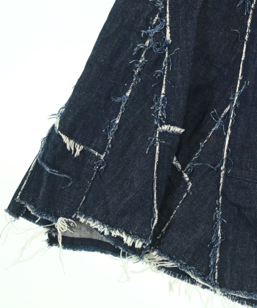 JUNYA WATANABE（ジュンヤワタナベ）ひざ丈スカート 紺 サイズ:SS(XS位) レディース/2200678428023