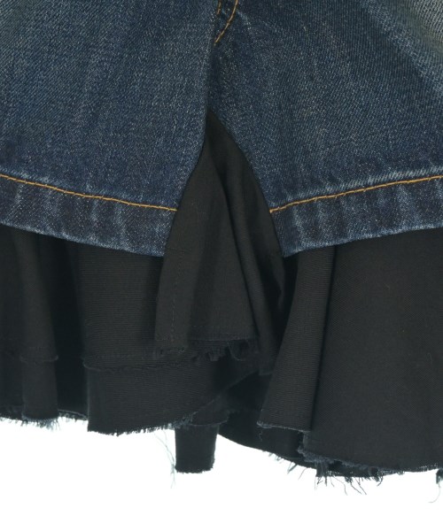 JUNYA WATANABE（ジュンヤワタナベ）ひざ丈スカート 紺 サイズ:SS(XS位) レディース/2200678428030