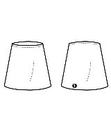 JUNYA WATANABE（ジュンヤワタナベ）ひざ丈スカート 紺 サイズ:SS(XS位) レディース/2200678428030