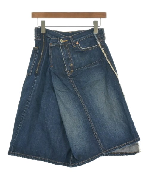 JUNYA WATANABE(ジュンヤワタナベ)ひざ丈スカート 青 サイズ:S/2200678428047