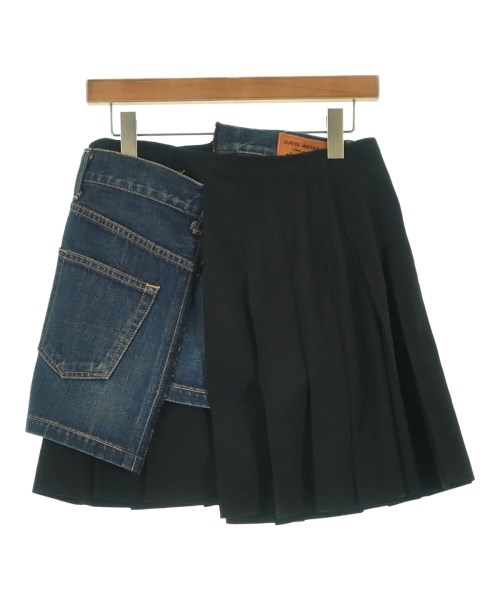 JUNYA WATANABE（ジュンヤワタナベ）ひざ丈スカート 黒 サイズ:SS レディース/2200678589014