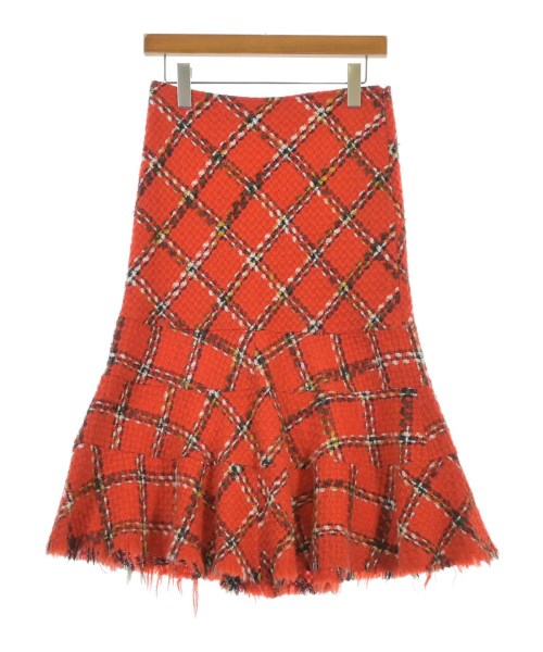 JUNYA WATANABE(ジュンヤワタナベ)ロング・マキシ丈スカート 赤 サイズ:S/2200673293138